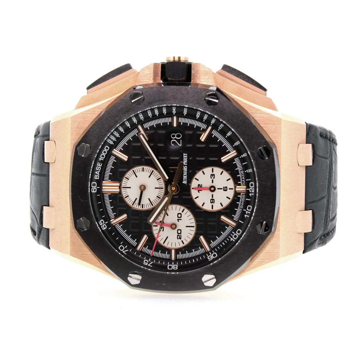 Audemars Piguet Royal Oak Offshore Chrono, 18KT Rose Gold, 44mm