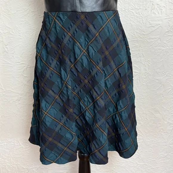 Bailey 44 Gondala Plaid Vegan Leather Dress