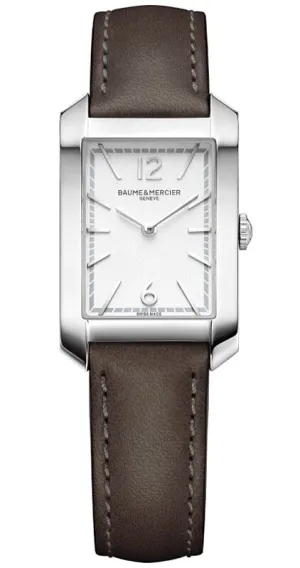 Baume et Mercier Hampton Quartz Silver Dial Ladies Watch 10471