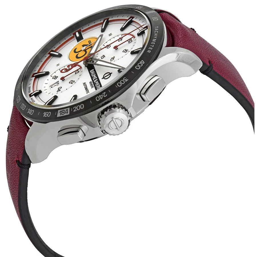 Baume et Mercier Limited Edition Clifton Chronograph Automatic Silver Dial Men's Watch 10404 A10404