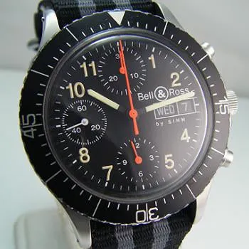 BELL & ROSS BY SINN PILOT CHRONOGRAPH M1