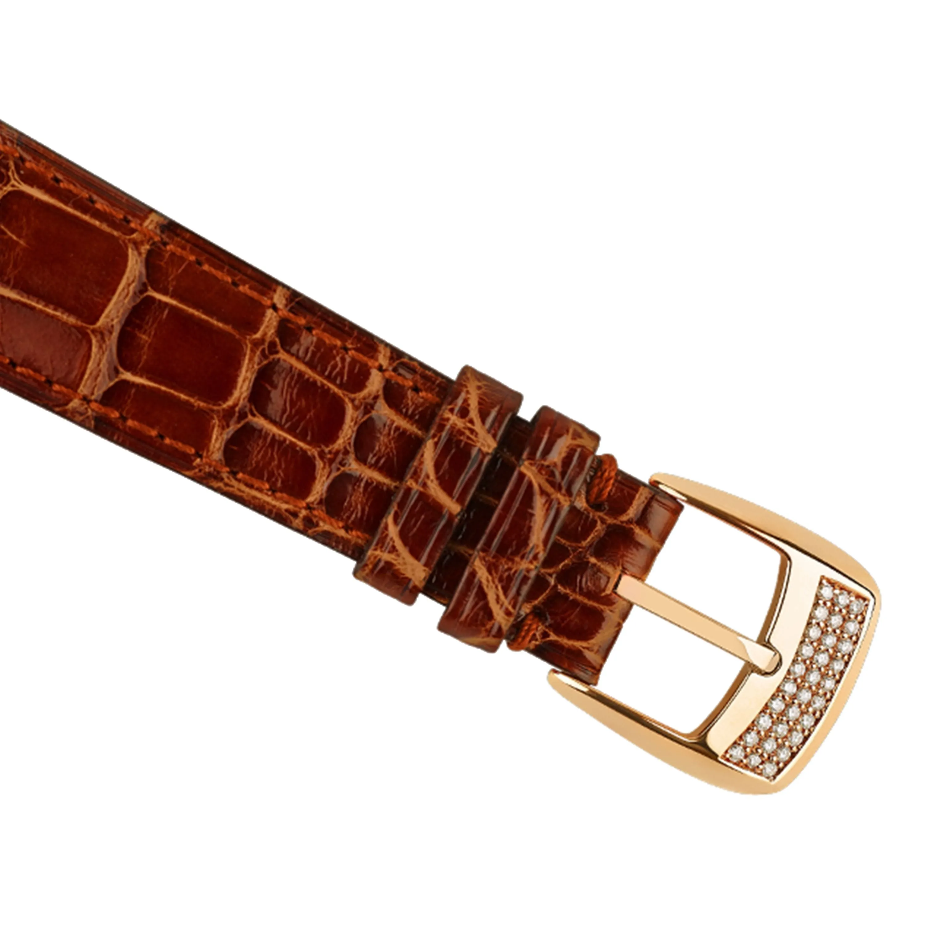 Berkeley 37 Luxury Diamond Watch for Women - 37 mm Rose Gold - Backes & Strauss
