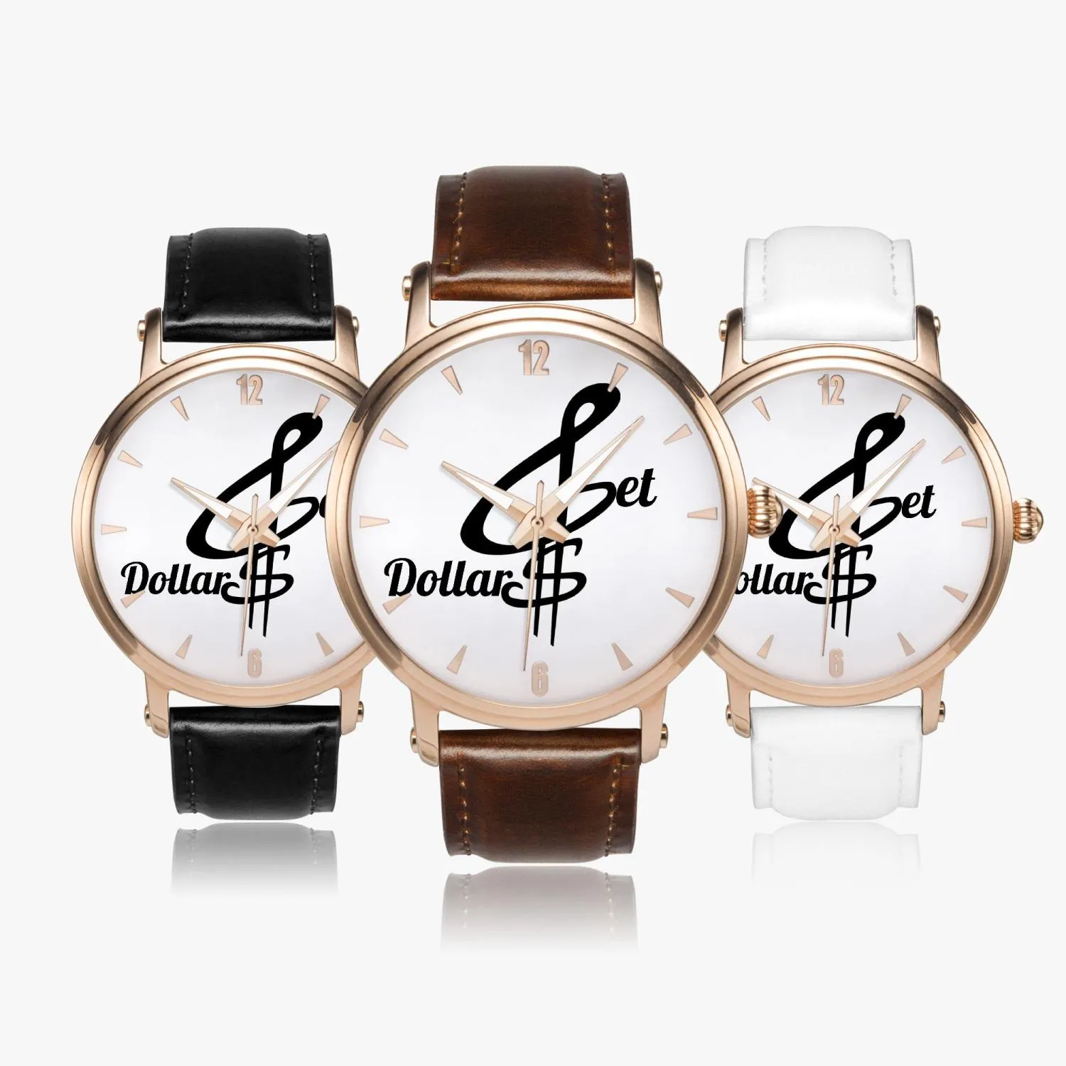 BIG Face Automatic Watches (Rose Gold)