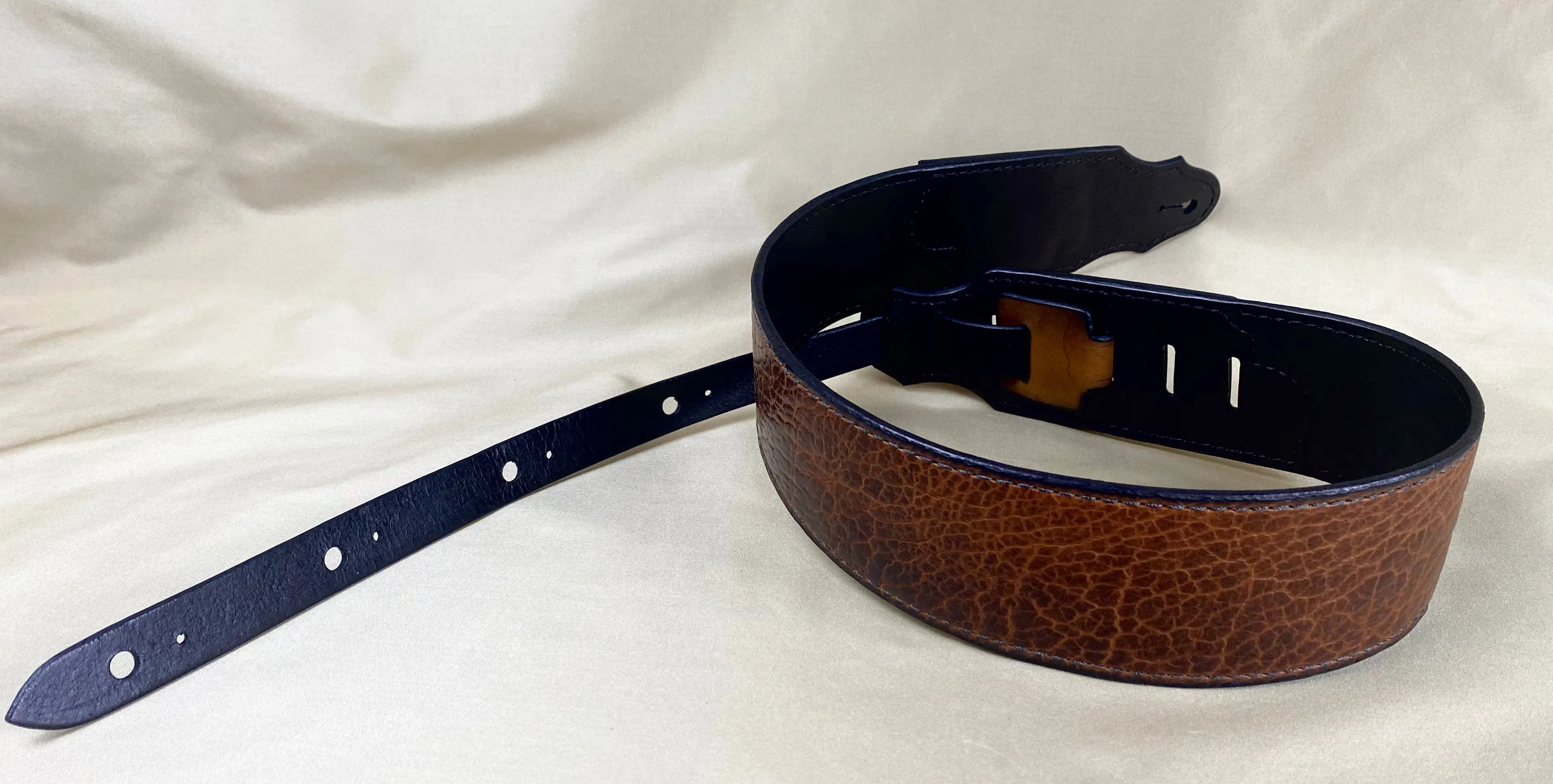 Bison Leather Guitar Strap