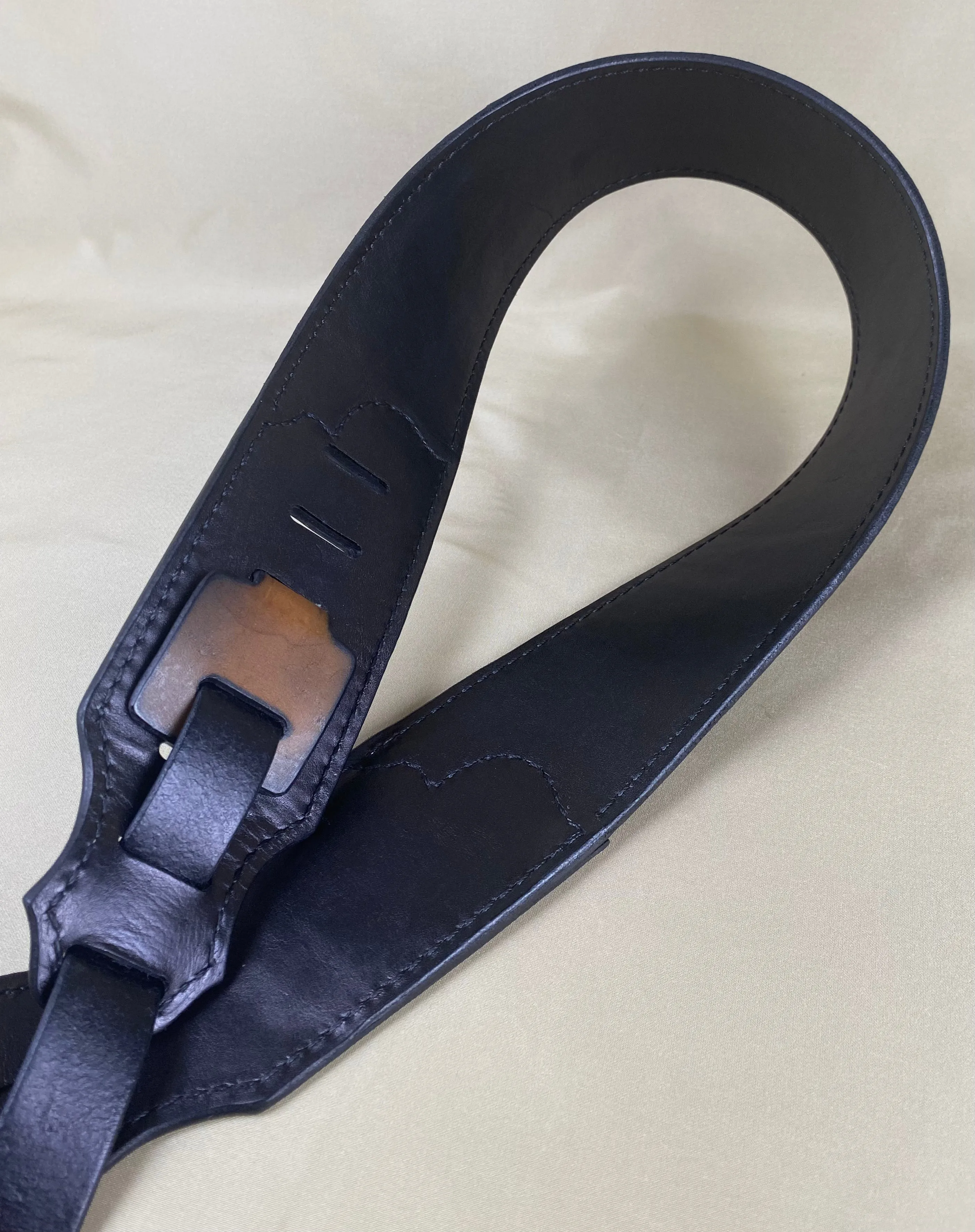 Bison Leather Guitar Strap