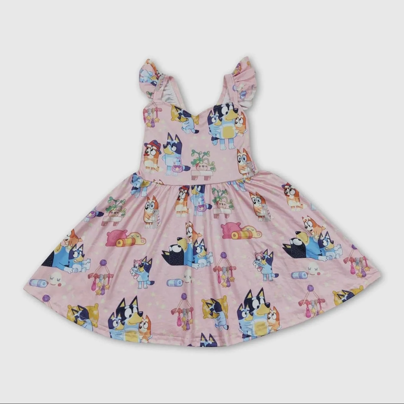 Bluey Dress: Pink
