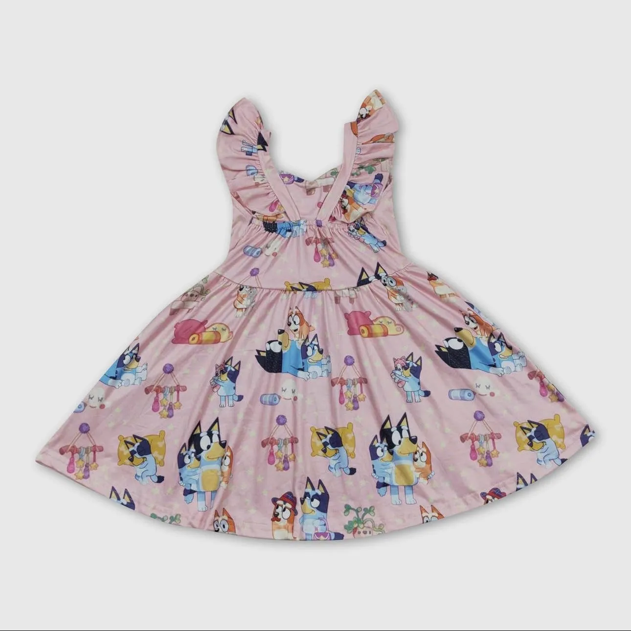 Bluey Dress: Pink