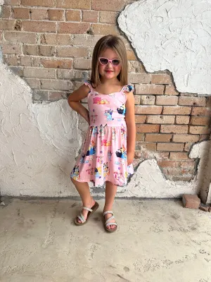 Bluey Dress: Pink