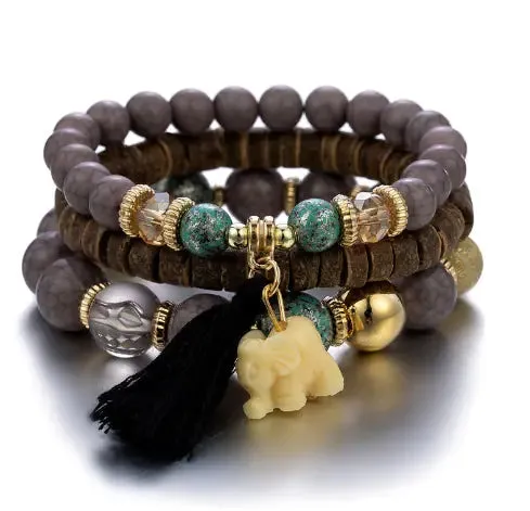 Boho Chic Acrylic Bangles