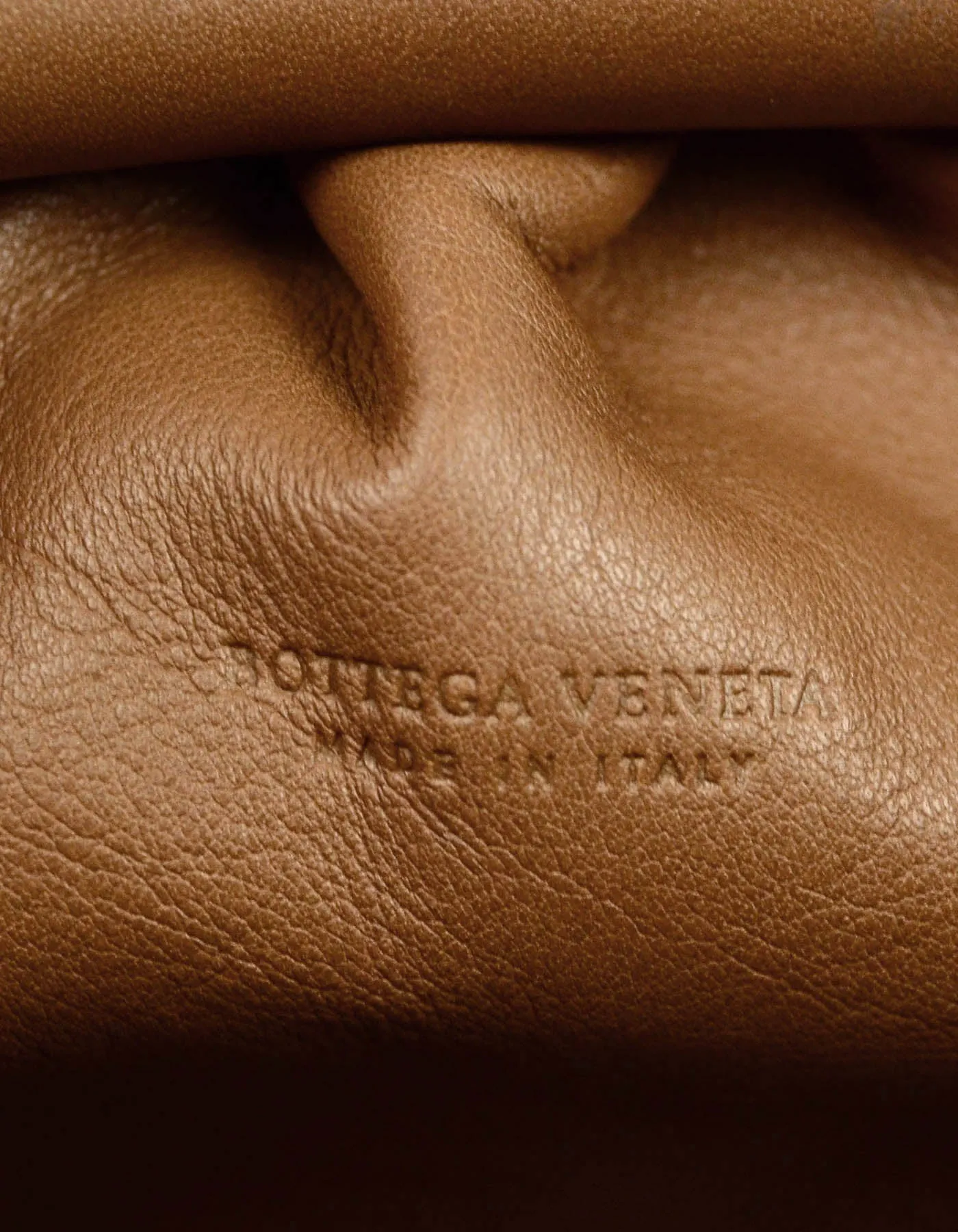 Bottega Veneta Brown Butter Leather The Mini Pouch Crossbody Bag
