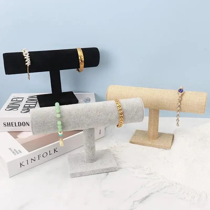 Bracelet Display Holder - Stylish T-Bar for Organizing Jewelry