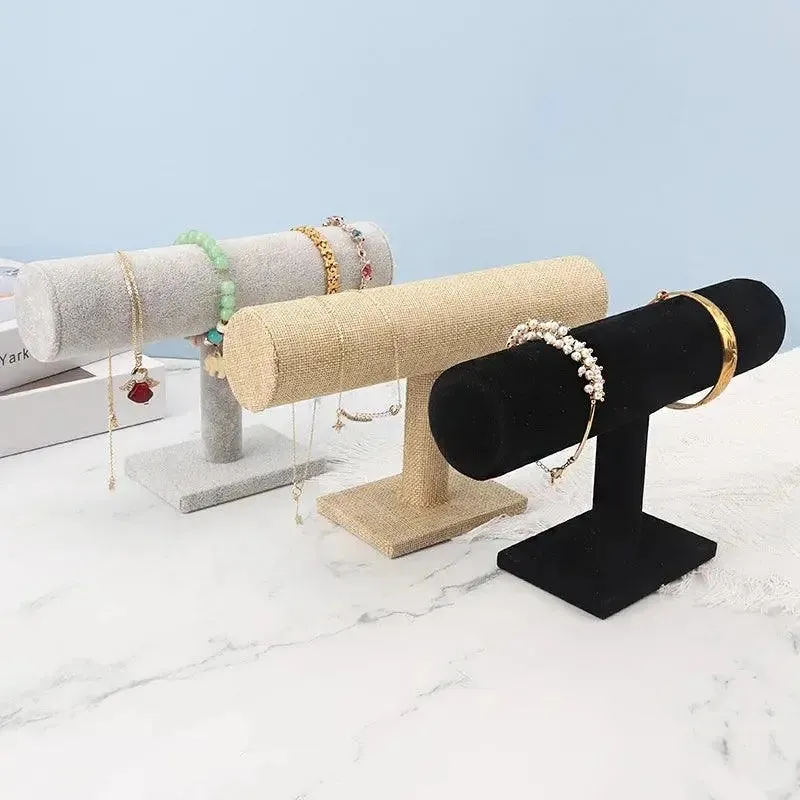 Bracelet Display Holder - Stylish T-Bar for Organizing Jewelry