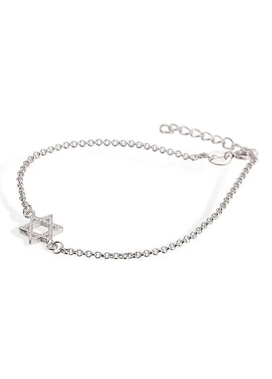 Bracelet with Hexagram Findings