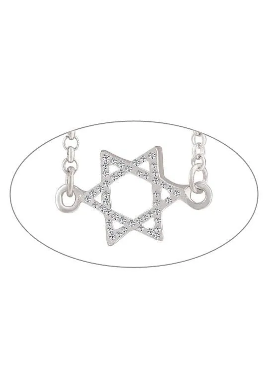 Bracelet with Hexagram Findings