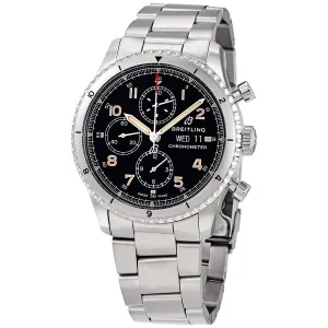 Breitling Aviator 8 Chronograph Automatic Chronometer Black Dial Men's Watch A13316101B1A1