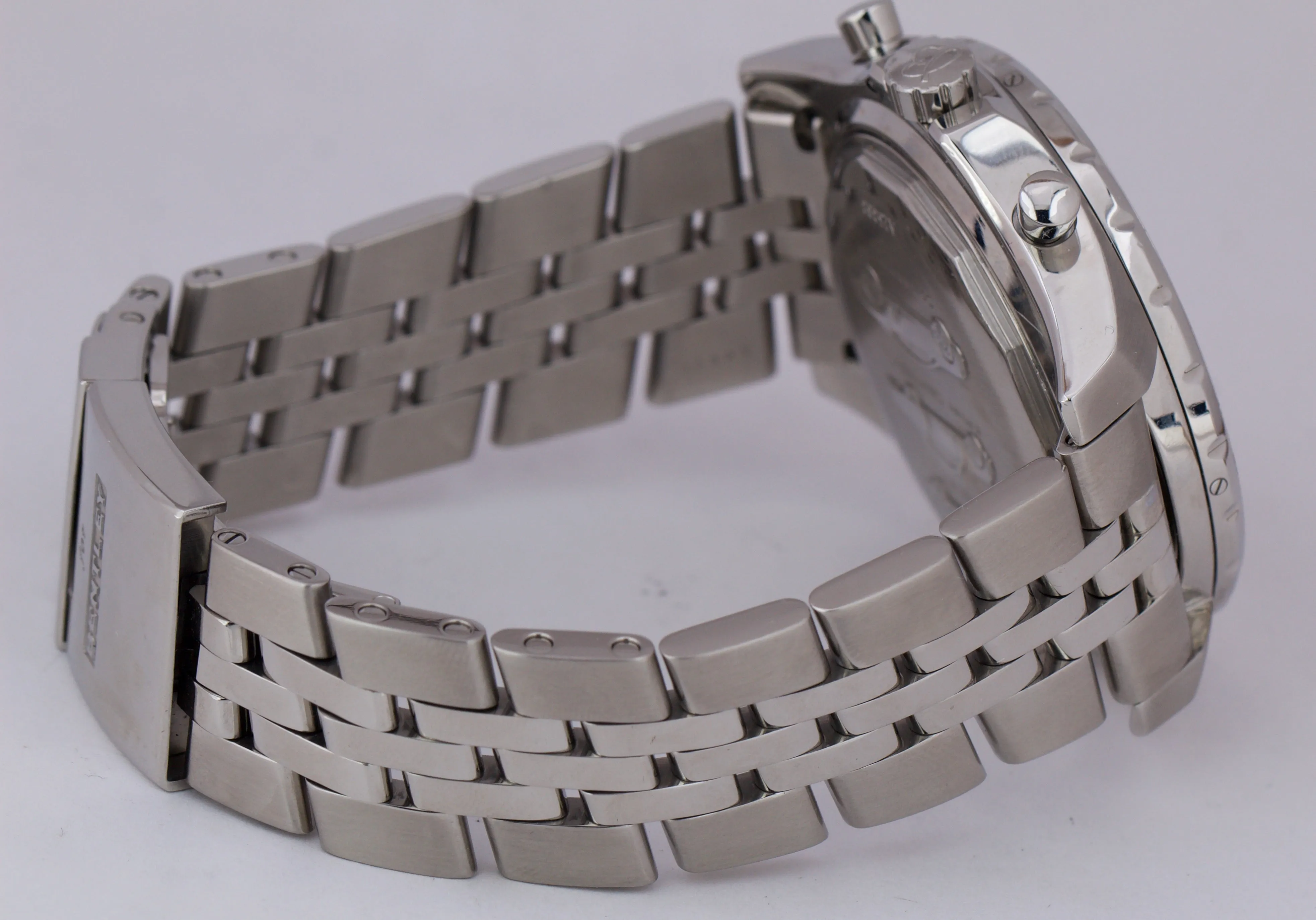Breitling Bentley Chronograph Gray Stainless Steel Date 48mm Watch A25363 BP
