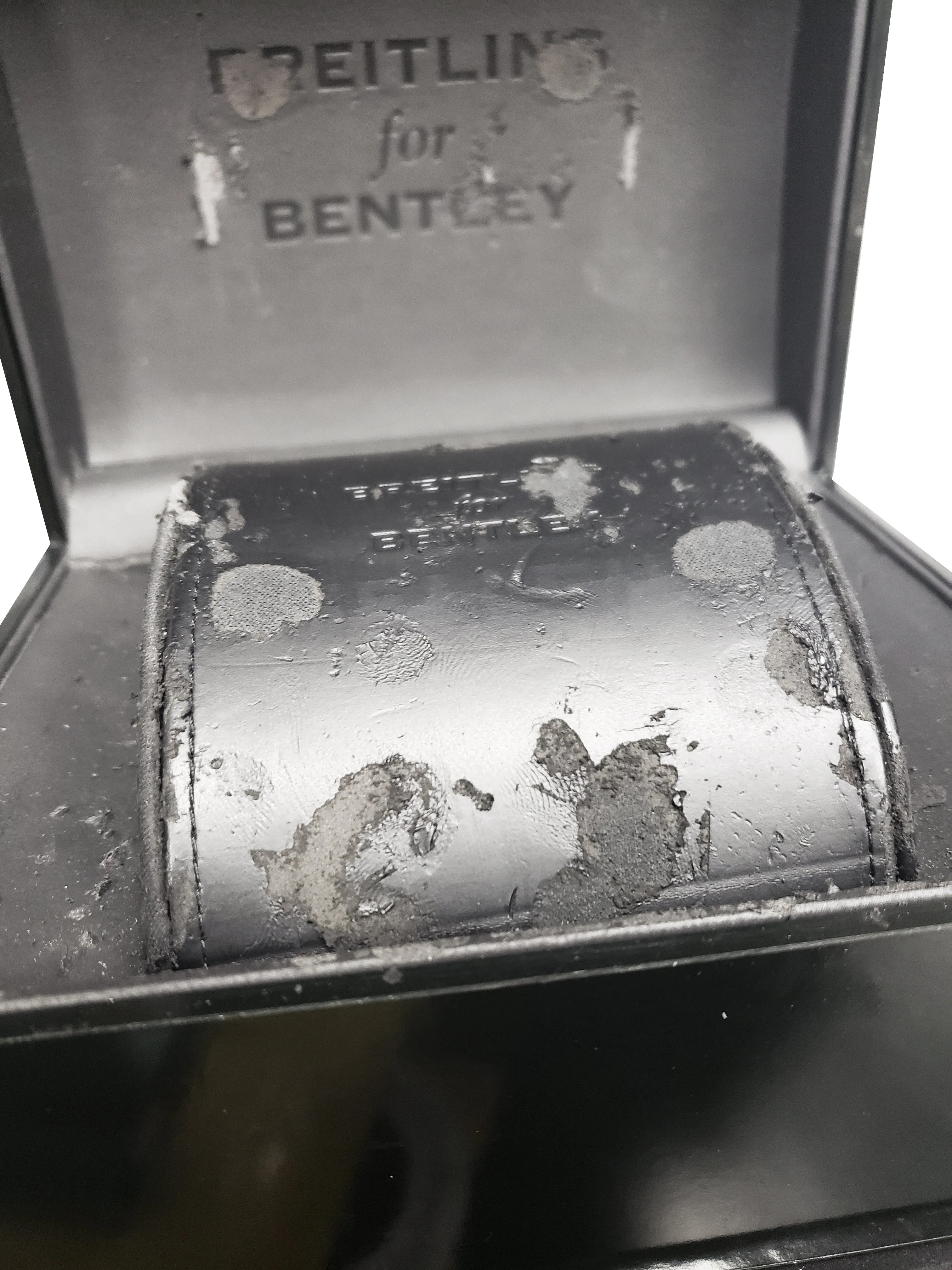 Breitling Bentley Chronograph White Stainless Steel 48mm Watch A25363 FULL SET
