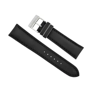 Breitling Black Leather Watch Band Strap 24mm - 20mm 231X-A20BA.1