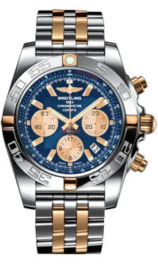 Breitling - Chronomat 44 Two-Tone Polished Bezel - Pilot Bracelet - Two-Tone