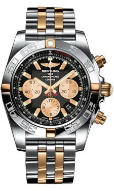 Breitling - Chronomat 44 Two-Tone Polished Bezel - Pilot Bracelet - Two-Tone