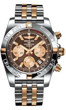 Breitling - Chronomat 44 Two-Tone Polished Bezel - Pilot Bracelet - Two-Tone