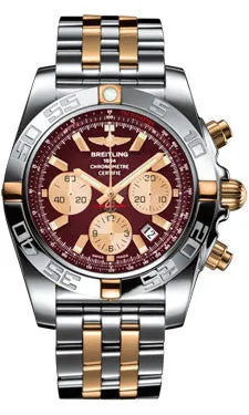 Breitling - Chronomat 44 Two-Tone Polished Bezel - Pilot Bracelet - Two-Tone