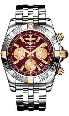 Breitling - Chronomat 44 Two-Tone Polished Bezel - Pilot Bracelet
