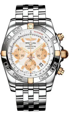 Breitling - Chronomat 44 Two-Tone Polished Bezel - Pilot Bracelet