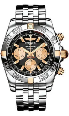 Breitling - Chronomat 44 Two-Tone Polished Bezel - Pilot Bracelet