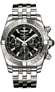 Breitling - Chronomat 44 White Gold Polishted Bezel - Pilot Bracelet