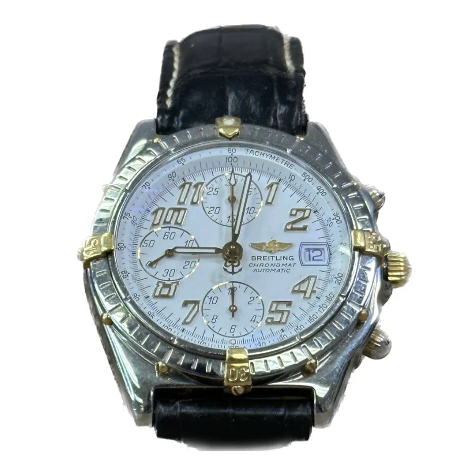 Breitling Chronomat Vitesse Chronograph SS/18K