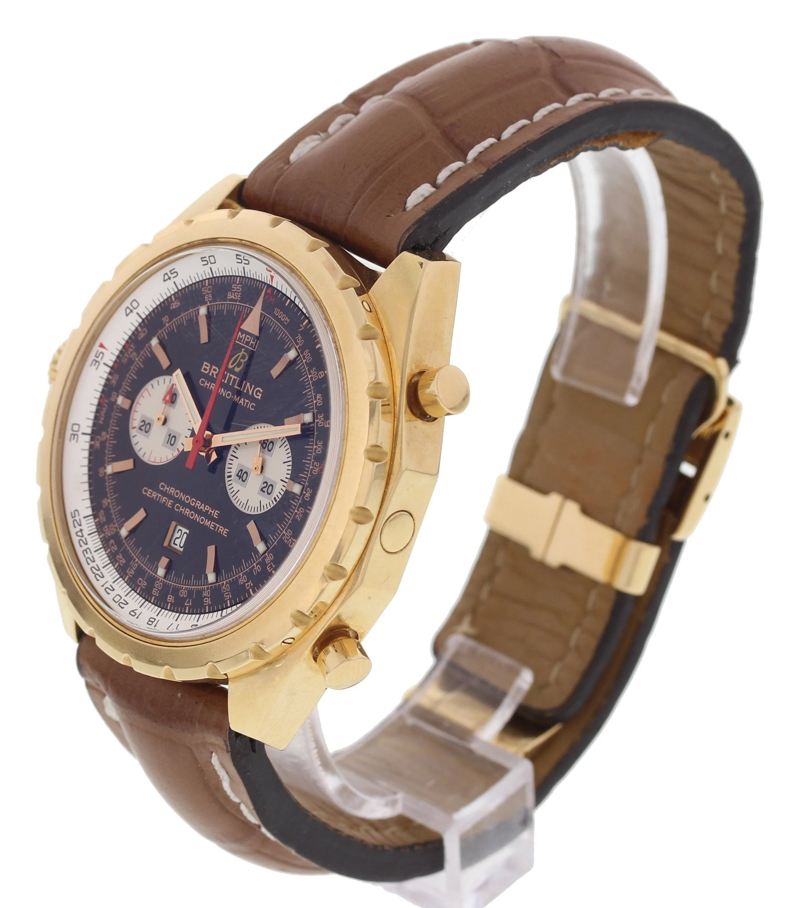 Breitling Chronomatic H41360 18K Rose Gold Limited Edition