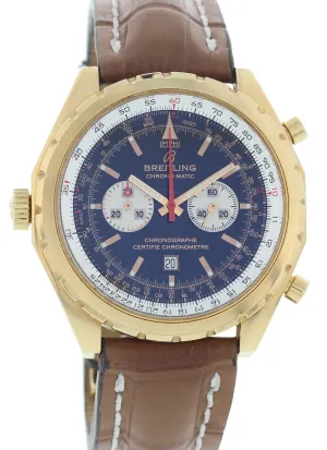 Breitling Chronomatic H41360 18K Rose Gold Limited Edition