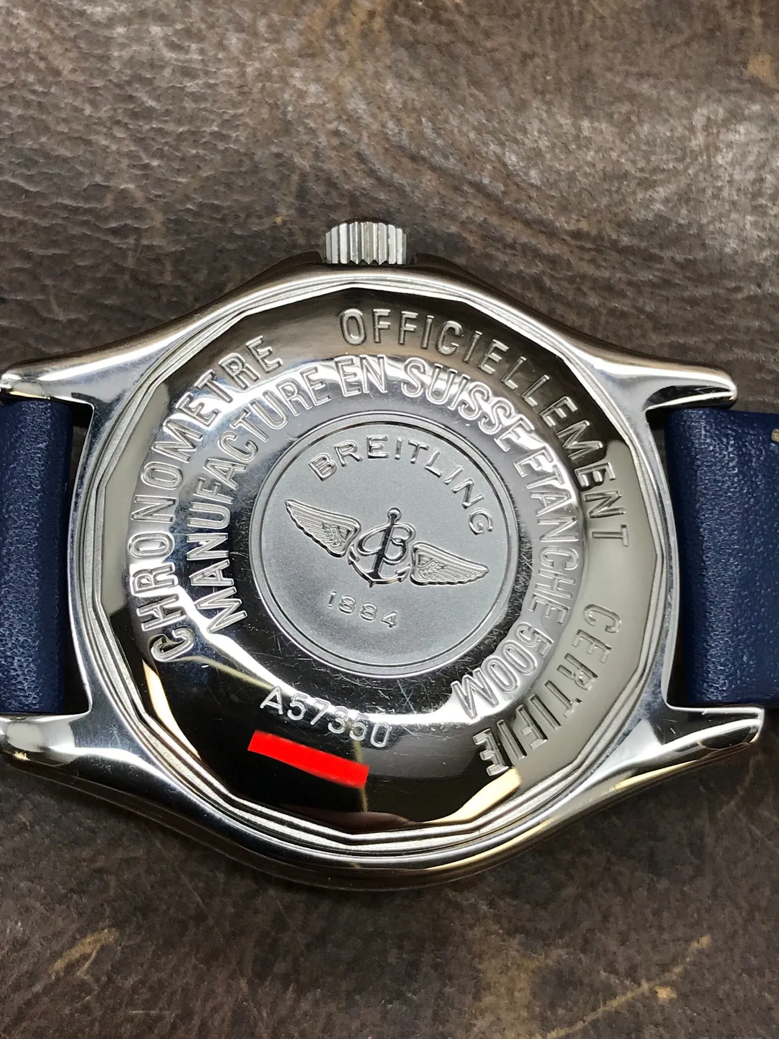 Breitling Colt Oceane A57350 Blue Dial Quartz Women's Watch