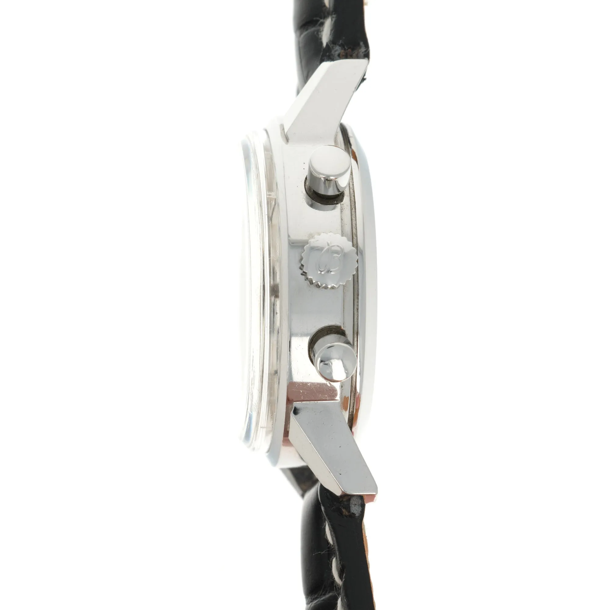 Breitling Steel Chronograph Ref. 815, also Known as the Long Playing Chronograph