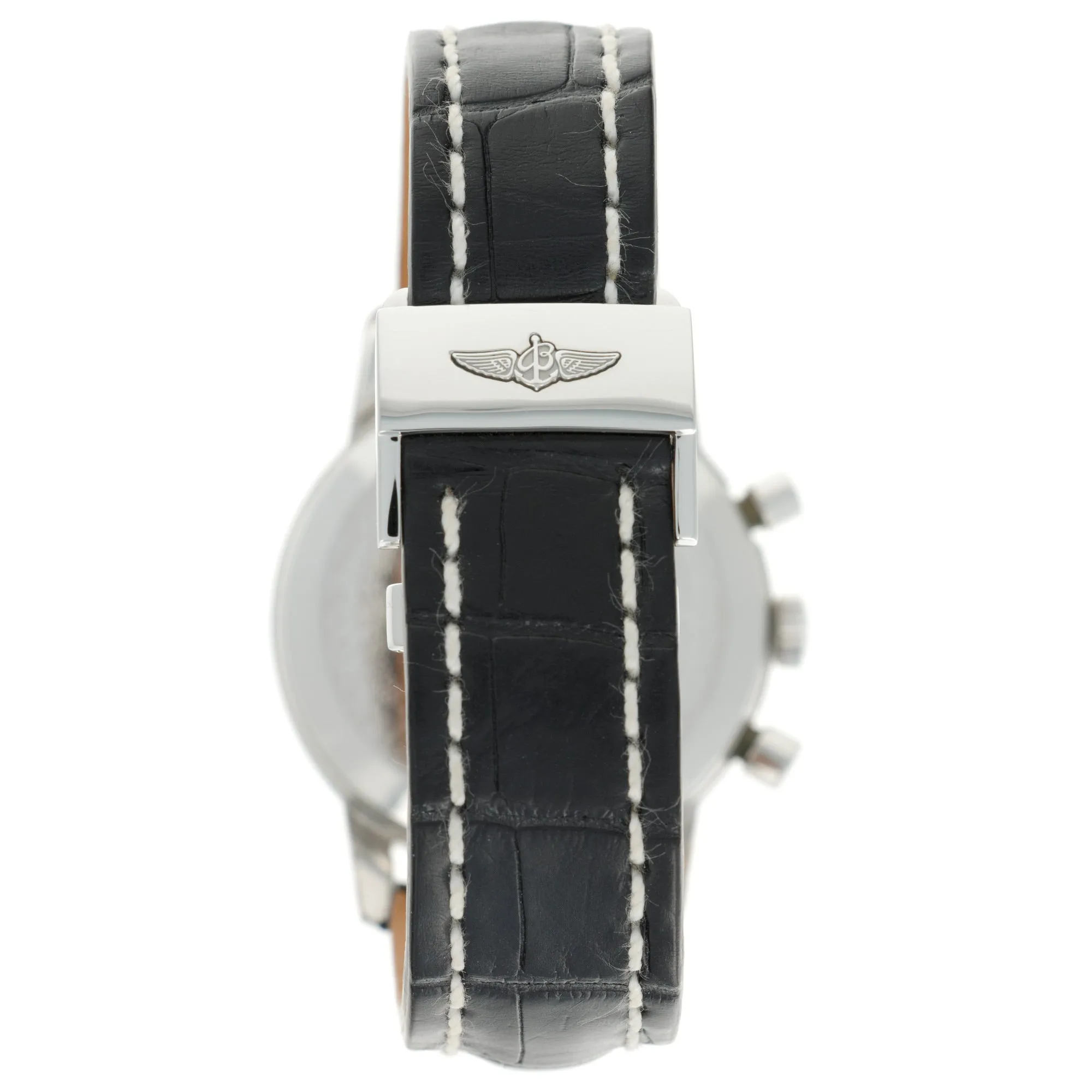 Breitling Steel Chronograph Ref. 815, also Known as the Long Playing Chronograph