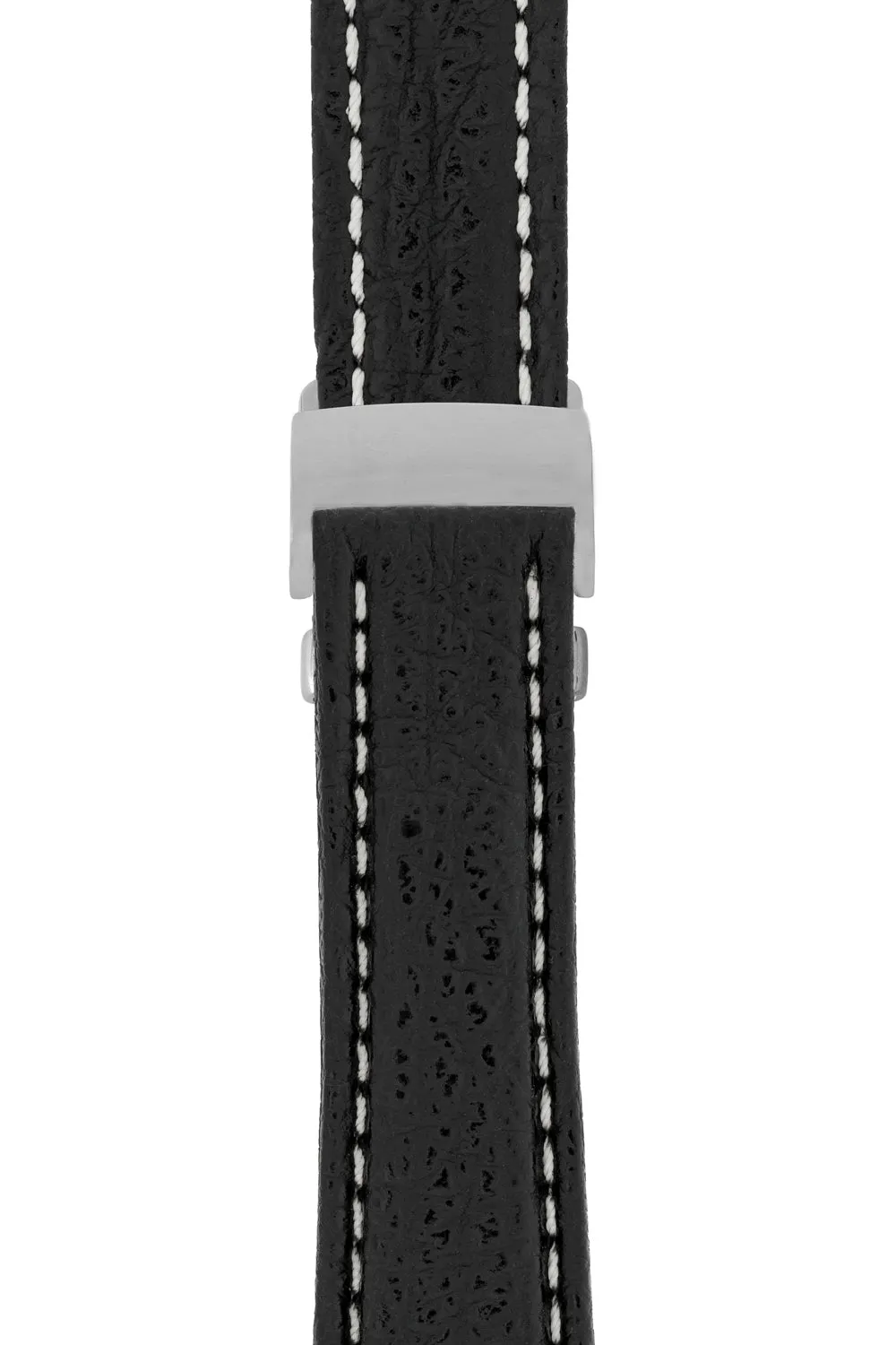 Breitling-Style Shark Deployment Watch Strap in BLACK