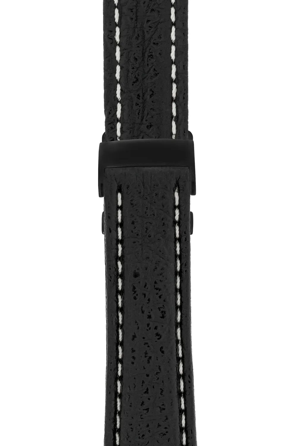 Breitling-Style Shark Deployment Watch Strap in BLACK