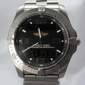 BREITLING TITANIUM AEROSPACE CO-PILOT E79362