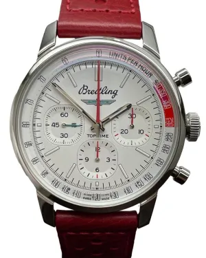 Breitling TOP TIME B01 FORD THUNDERBIRD AB01766A1A1X1 White Dial Automatic Men's Watch