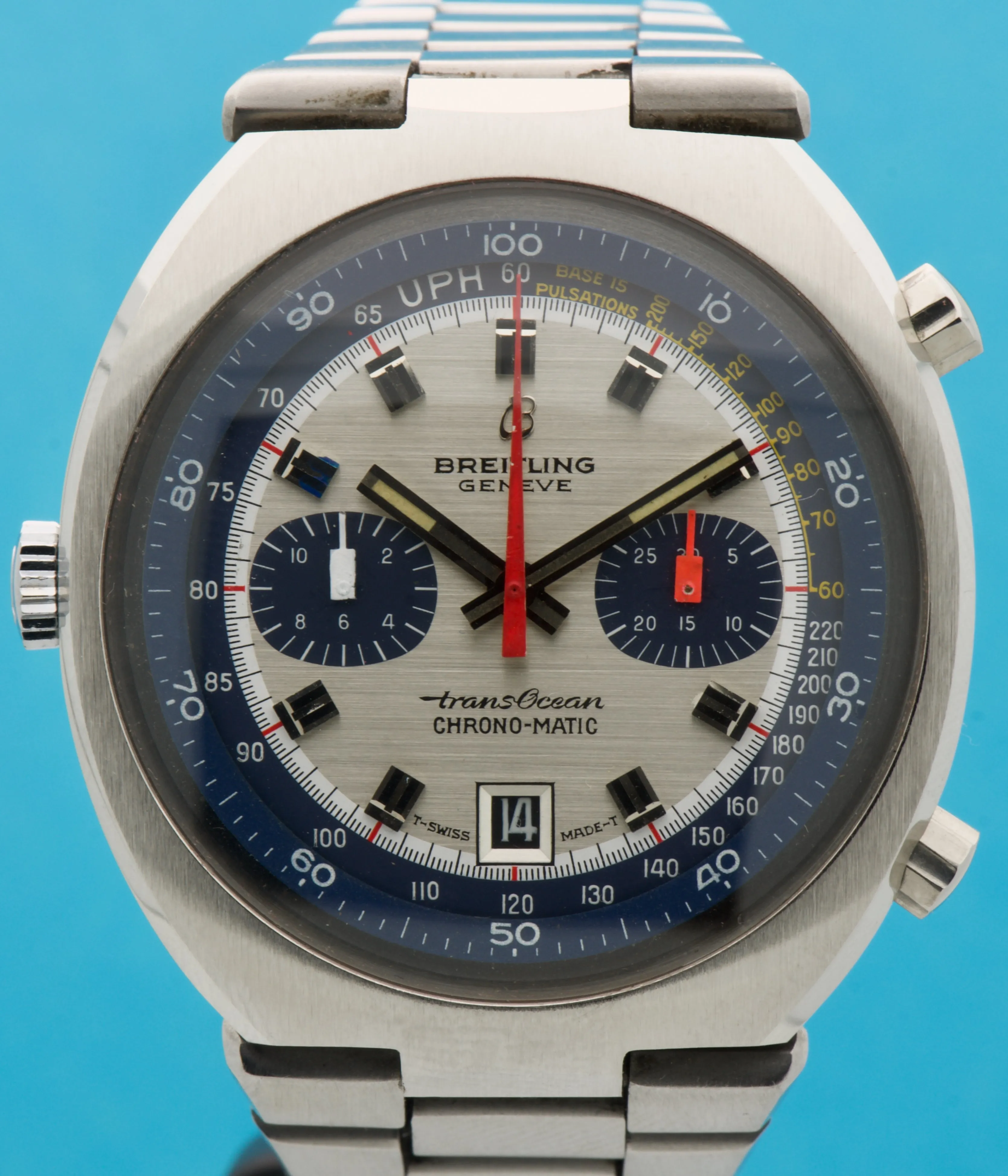 Breitling, Transocean, Chrono-Matic, Ref. 2129.