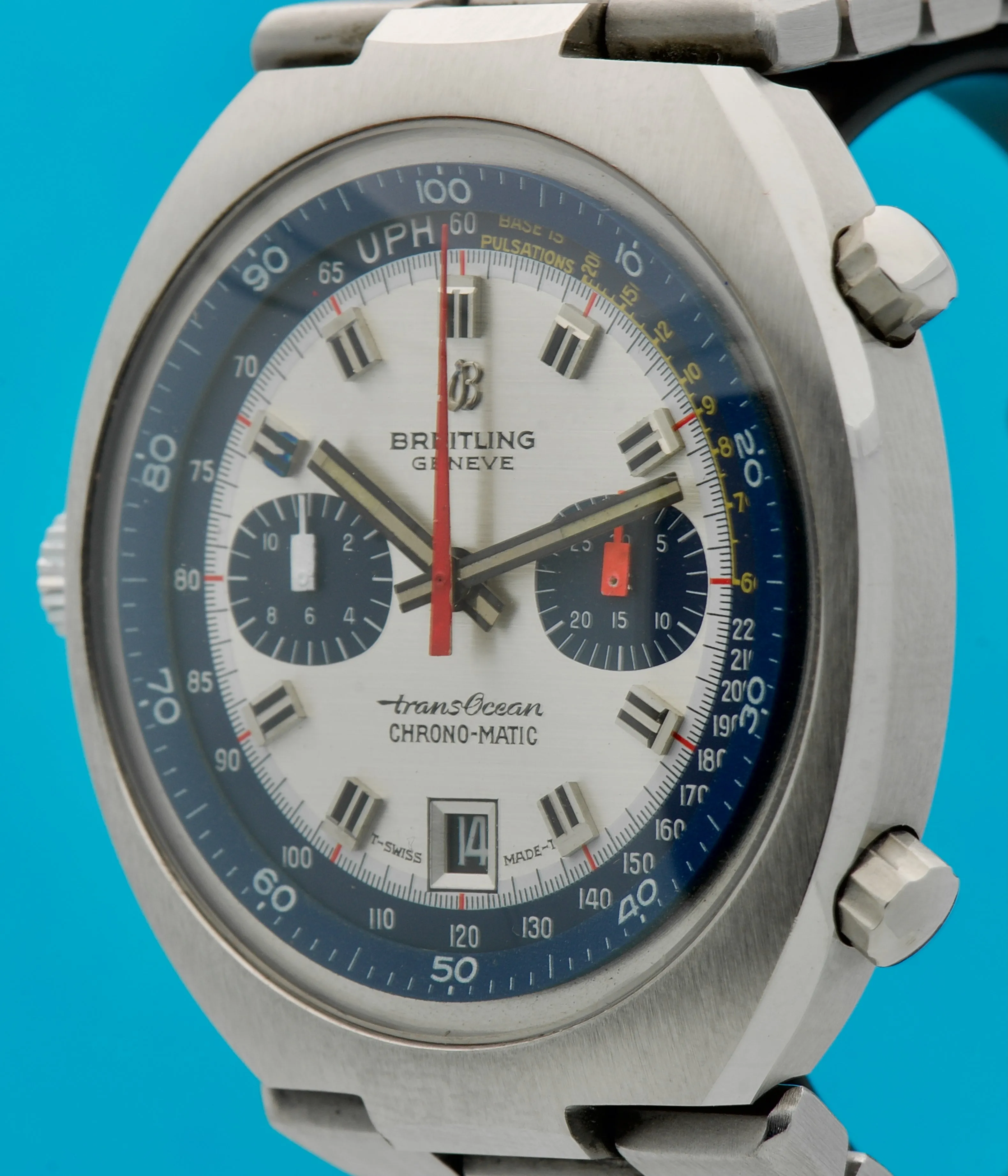 Breitling, Transocean, Chrono-Matic, Ref. 2129.