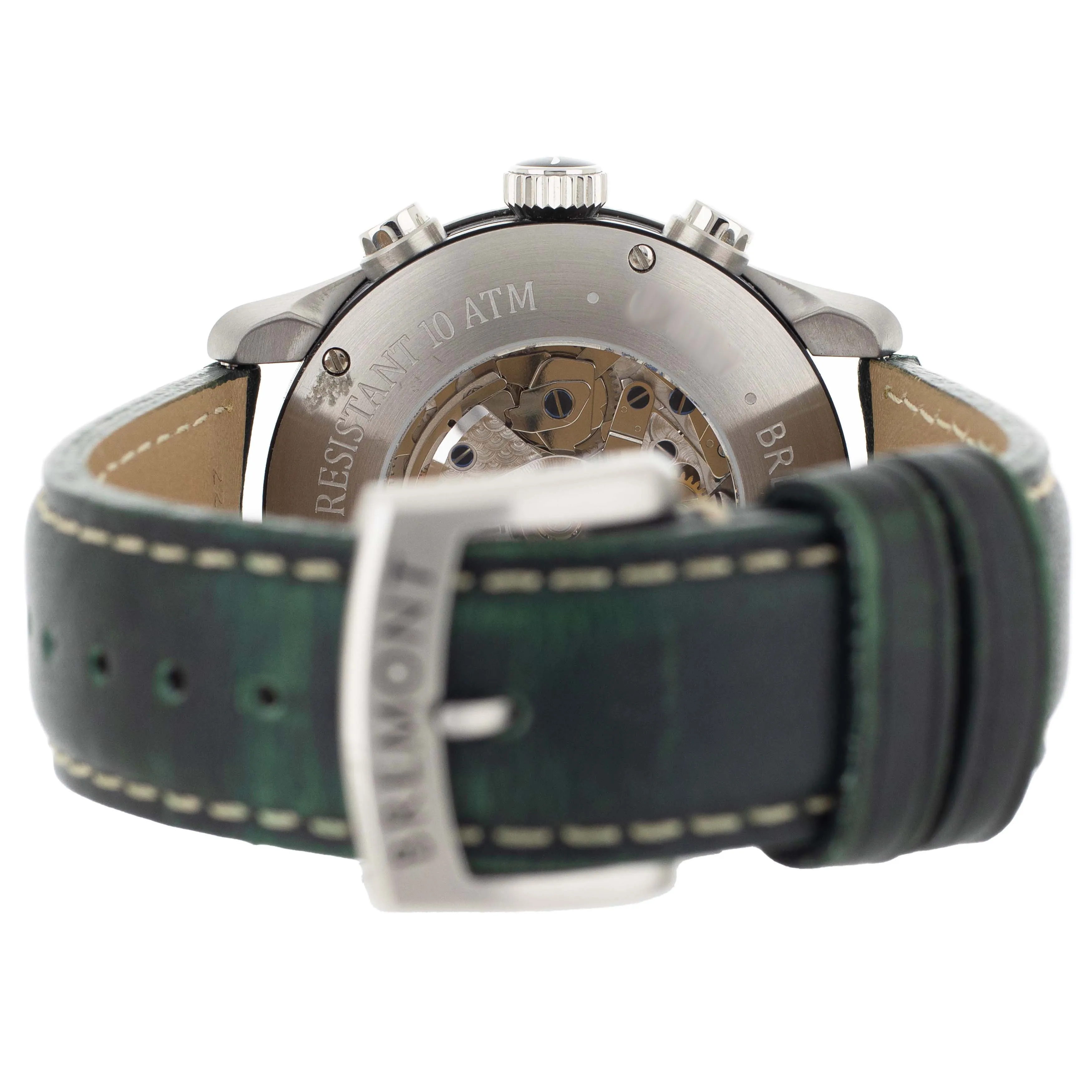 Bremont Altitude Pilot Chronograph Stainless Steel Green 43mm Alt1-C/GN Full Set