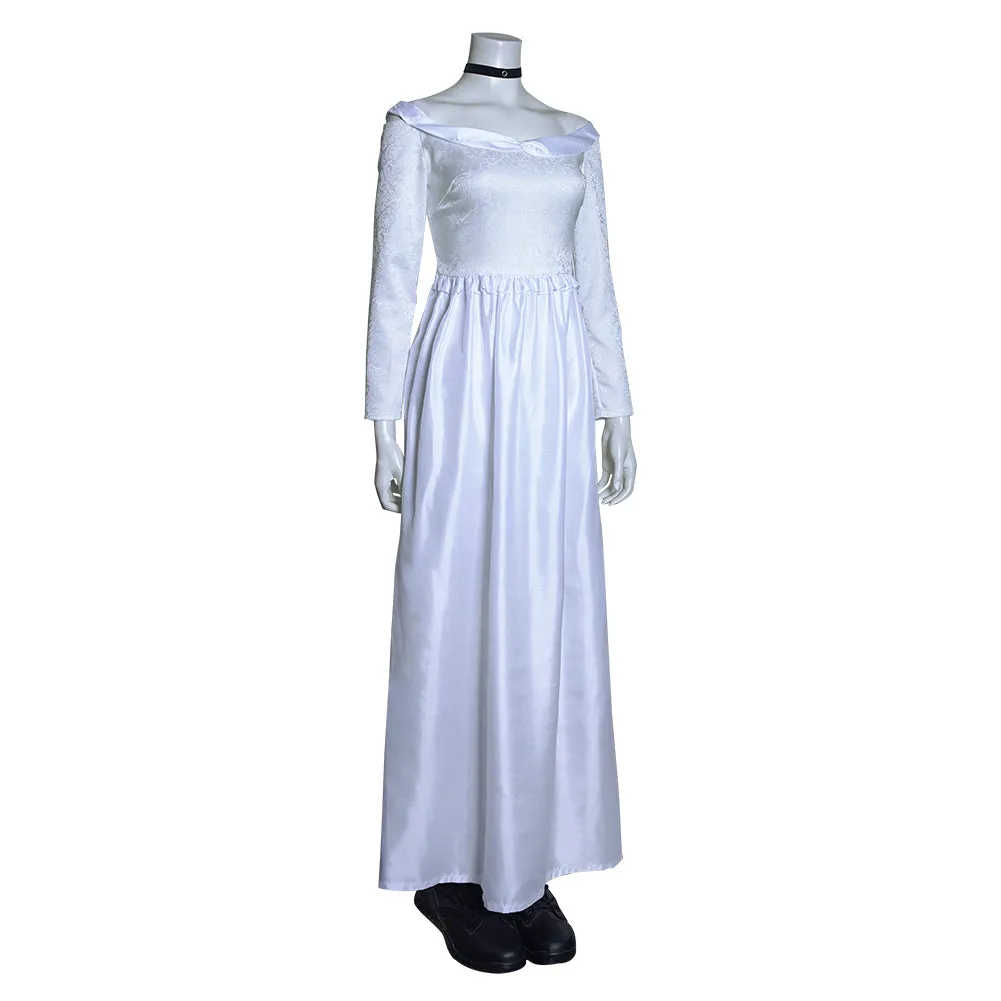 Bride of Chucky Halloween Carnival Suit Tiffany Cosplay Costume Long Dress