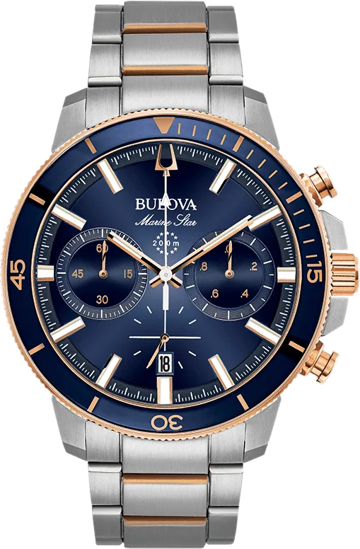 Bulova Marine Star Men's Watch 98B301