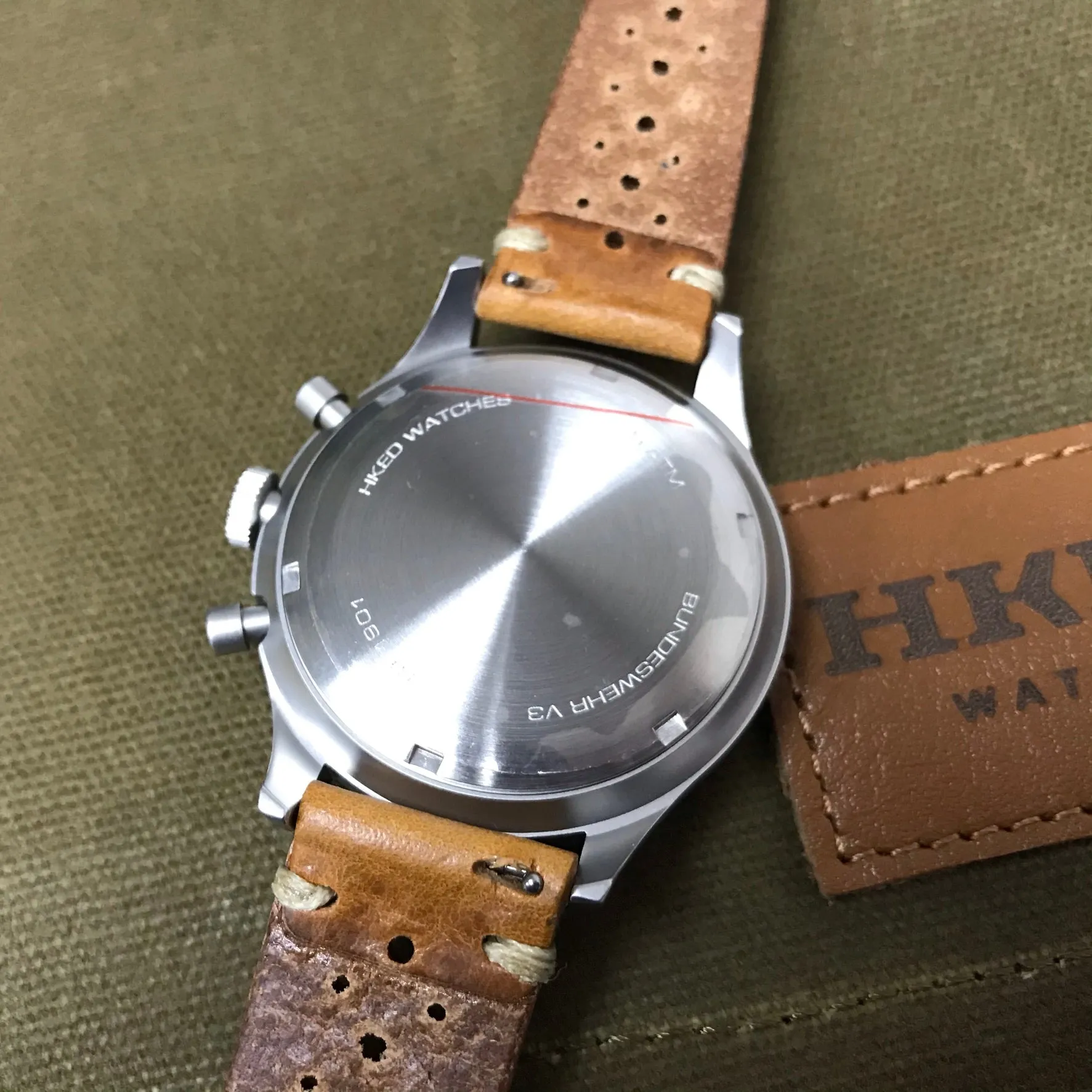 Bundeswehr V3 solid case back