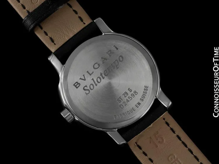 Bvlgari Solotempo Ladies Watch, Ref. ST 29 S - Stainless Steel