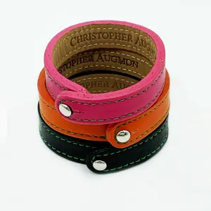 CA 3 October Birthday Single Collar Button Bracelets