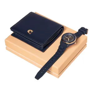 Cacharel CPNL333N-Set Albane Navy (lady purse & watch)