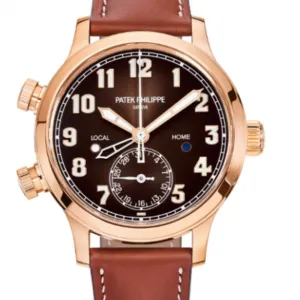 Calatrava Pilot Travel Time Rose Gold 37.5mm (7234R-001)